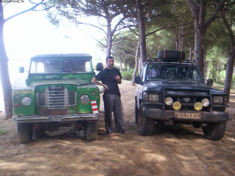 Land Rover abandonado